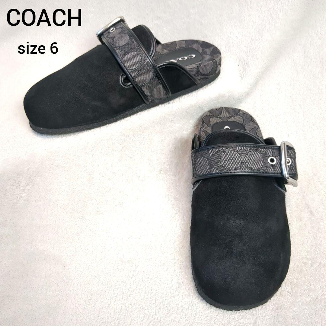 コーチ(COACH) 最新作 シグネチャー サンダル サイズ