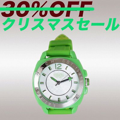 コーチ(COACH) 最新作 ボーイフレンド ラバー ストラップ ウォッチ 腕時計