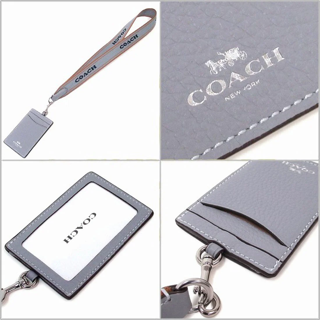 コーチ(COACH) 最新作 メンズ ウォーター パスケース ID ウォレット 二つ折り財布