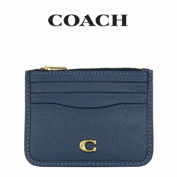 コーチ(COACH) 最新作 ペネロピ エンボスド 名刺入れ カードケース