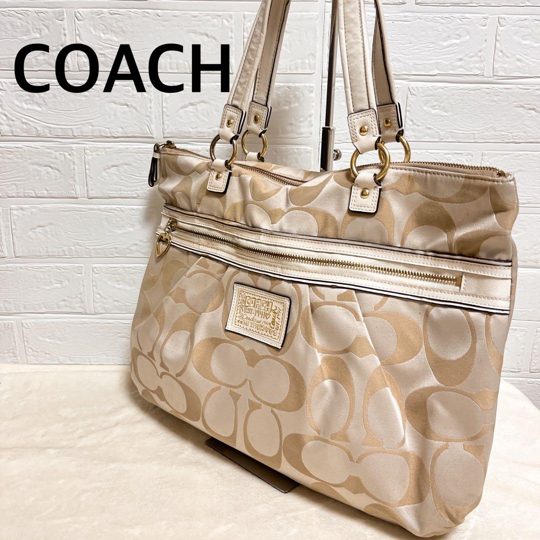 コーチ(COACH) 最新作 ポピー デイジー リキッド グラム ホーボー ショルダーバッグ