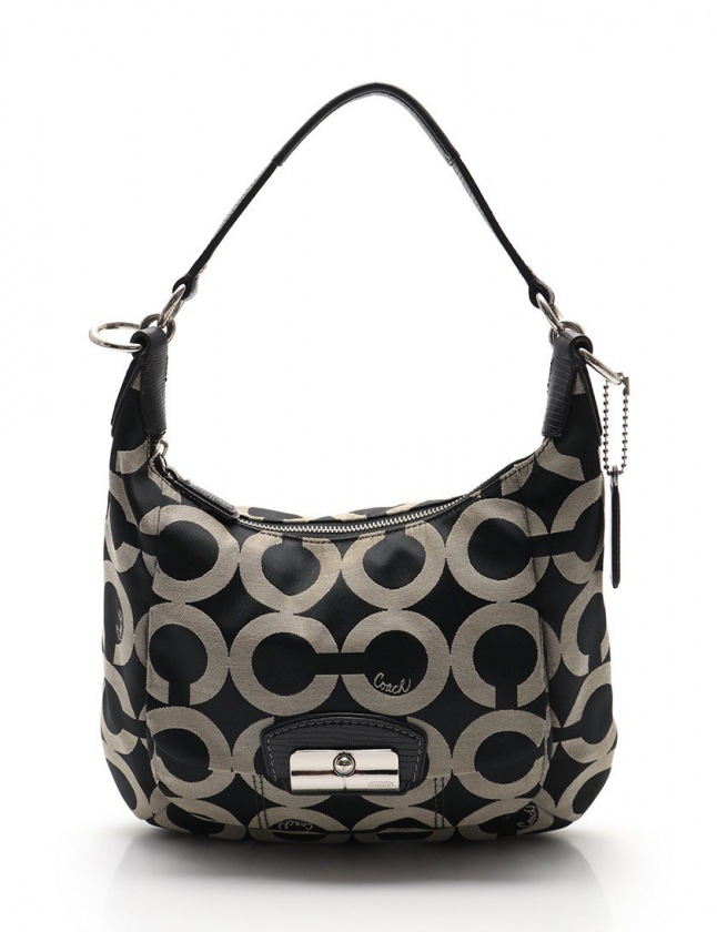 コーチ(COACH) 最新作 クリスティン オプアート ショルダーバッグ