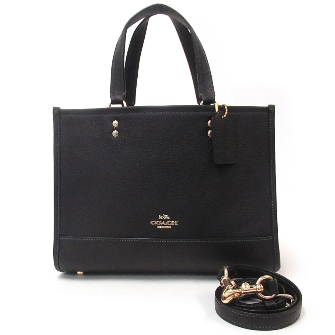 コーチ(COACH) 最新作 チェルシー メタリックレザー ジェイデン トートバッグ