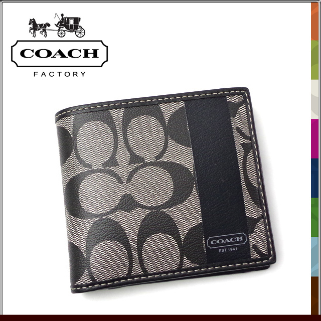 コーチ(COACH) 最新作 ヘリテージ ストライプ 二つ折り財布 コーチ(COACH) 最新作 ヘリテージ ストライプ 二つ折り財布